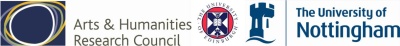 UoE and UoN and AHRC logos