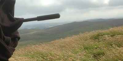 Camera overlooking hills