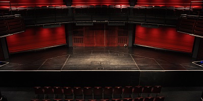 Empty stage