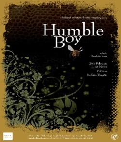 Humble Boy English literature play - poster