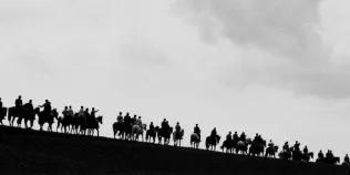 A photograph of the Hawick Common-Riding, one of over 80,000 images in the School of Scottish Studies Archives