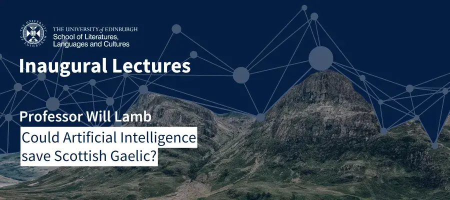 a mountain range with a network of lines and circles over the top of it, and event info overlaid
