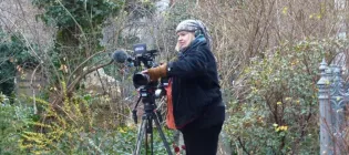 Susan Kemp filming