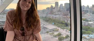 Photo of a student on La Grange Roue de Montreal