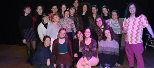 A group of students from Les Escogriffes