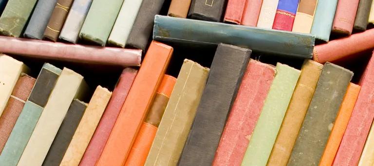 A pile of books