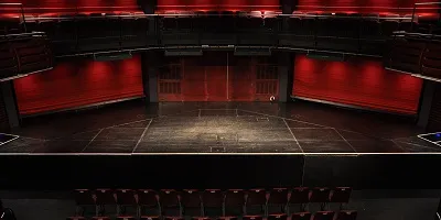 Empty stage