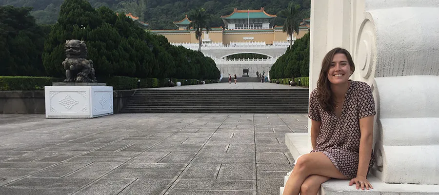 Photo of Davina Hill in China