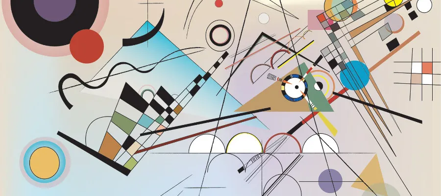 Vasily Kandinsky - Composition 8