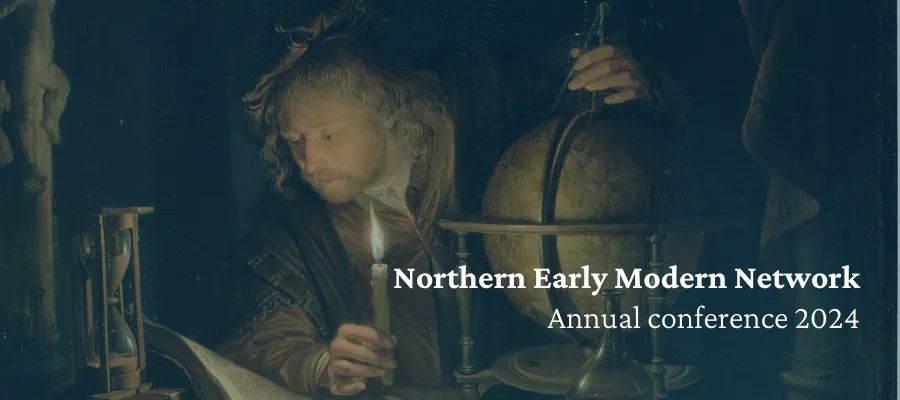 a dusty pink background with a series of dots connected by lines, similar to a constellation, and event info overlaid