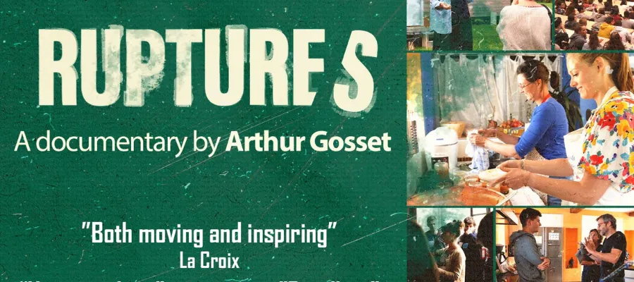 Poster for the French documentary Ruptures
