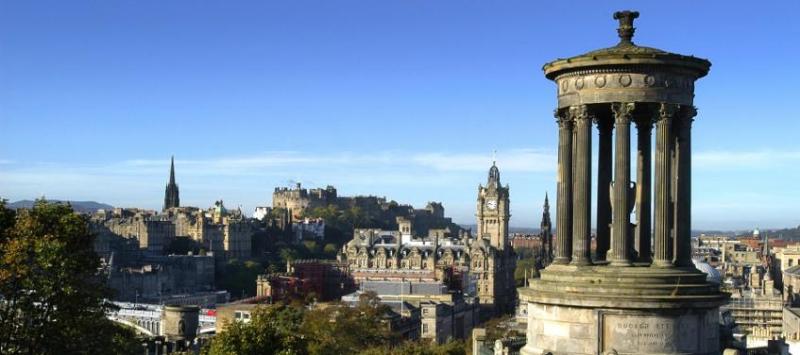 Edinburgh viewed from Carlton Hill