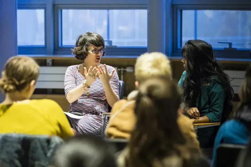 A Panel event at a conference