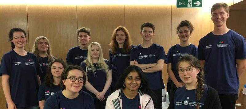 12 Welcome Week helpers