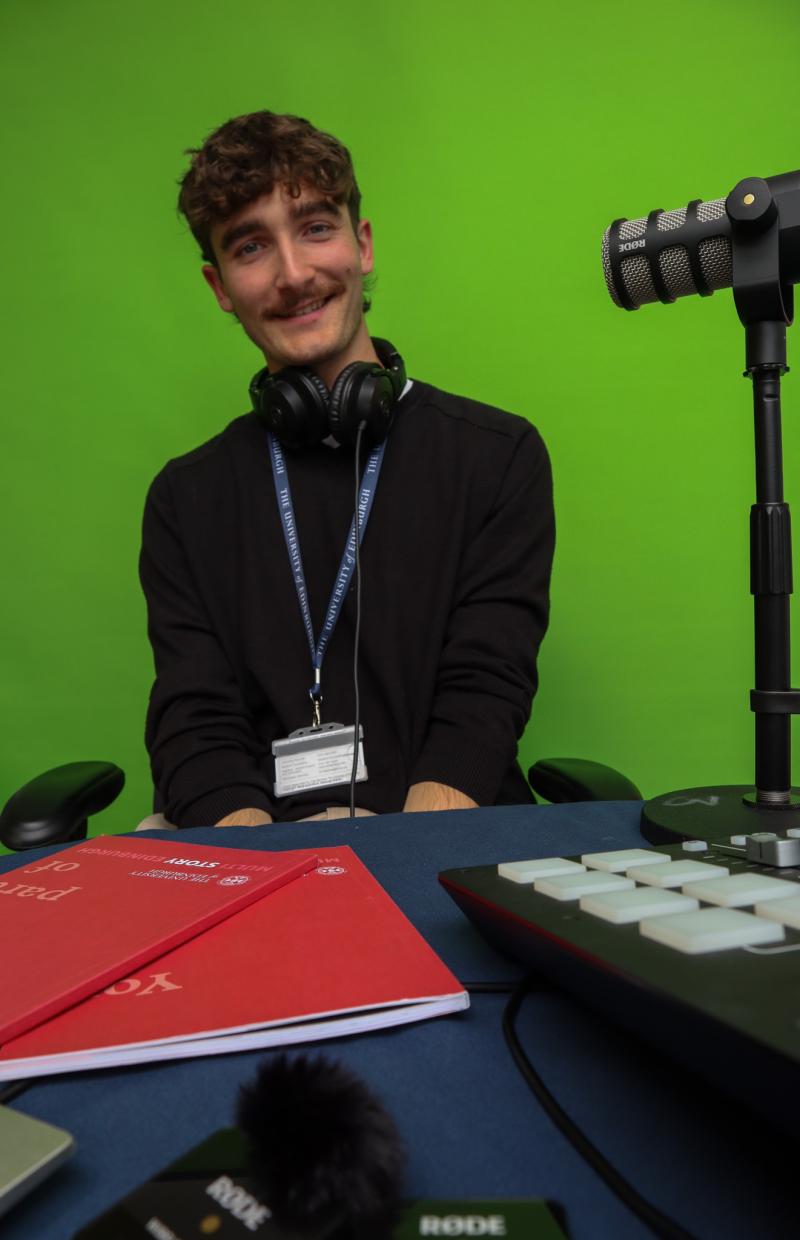 Matt hosting season six of Multi Story Edinburgh