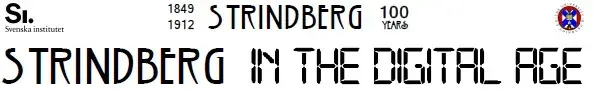 Strindberg conference banner