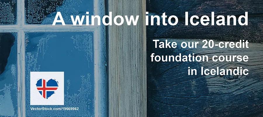 a window in Scandinavia