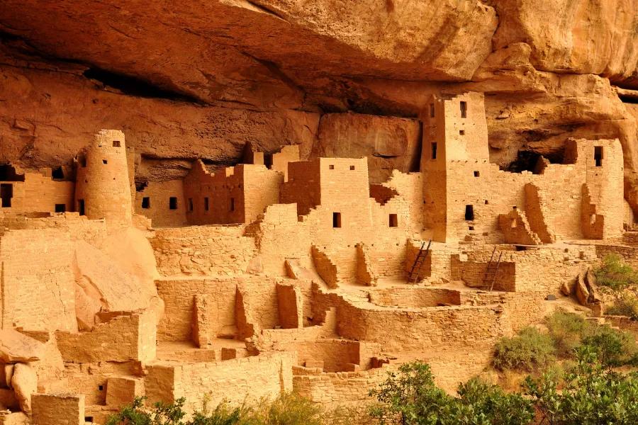Cliff Palace at Mesa Verde National Park, Colorado, USA