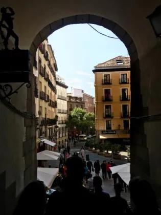 Archway in Madrid, Spain