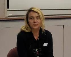 Anna Cavallin at the Strindberg Conference