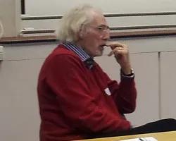 Peter Graves at the Strindberg Conference