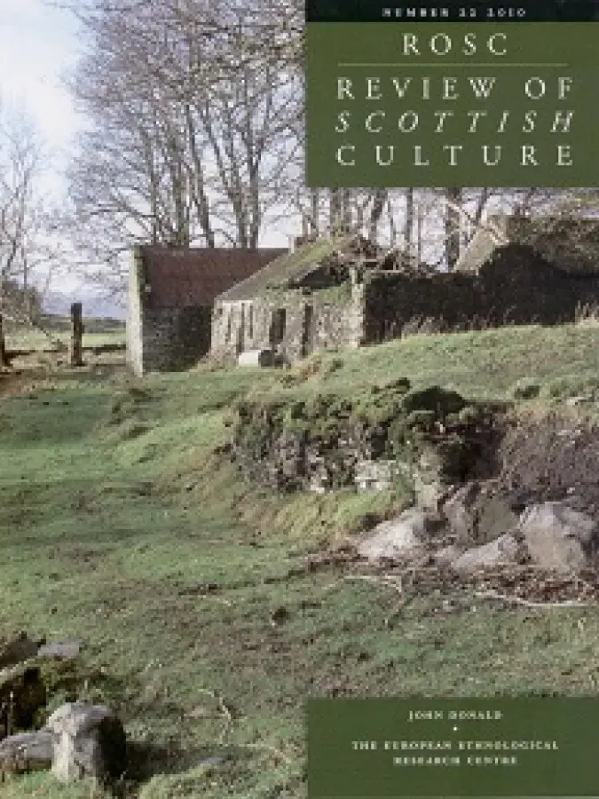 Cover of the Review of Scottish Culture: Volume 22