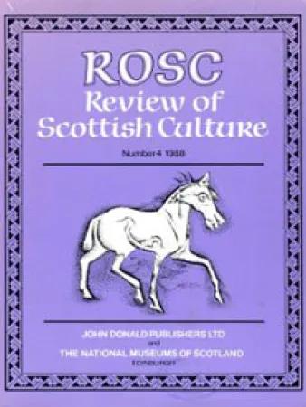 Review of Scottish Culture Volume 4 cover