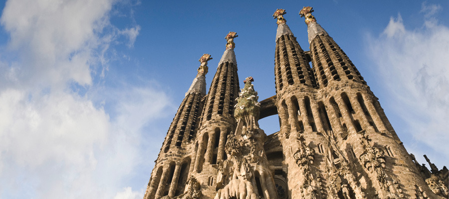 La Sagrada Familia in Barcelona, Spain