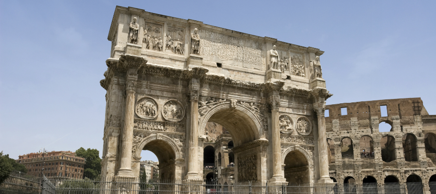 Arch of Constantine, Rome