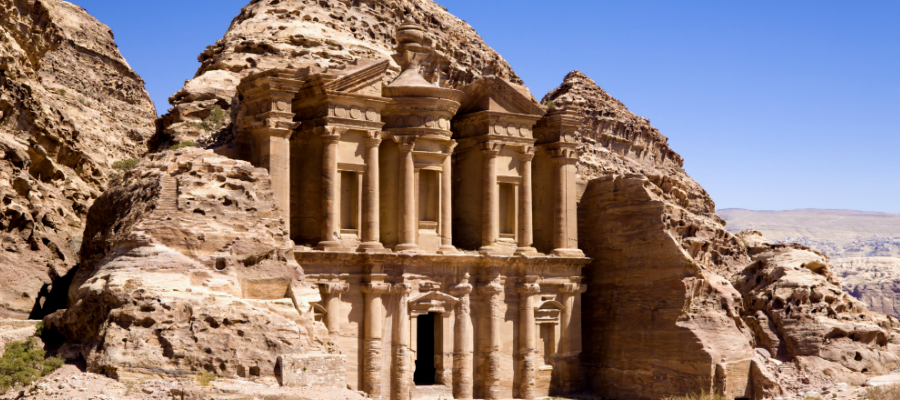 Monastery at Petra, Jordan