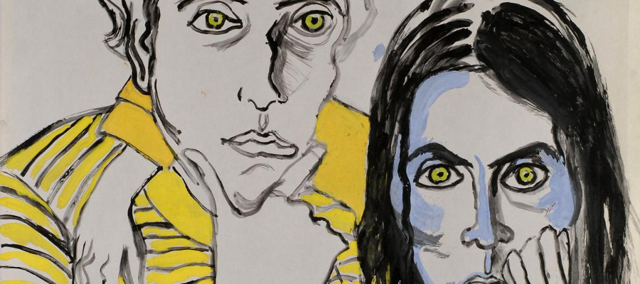 Alice Neel Hartley and Ginny