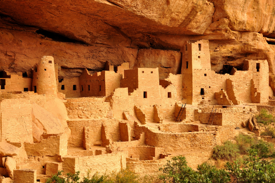 Cliff Palace at Mesa Verde National Park, Colorado, USA