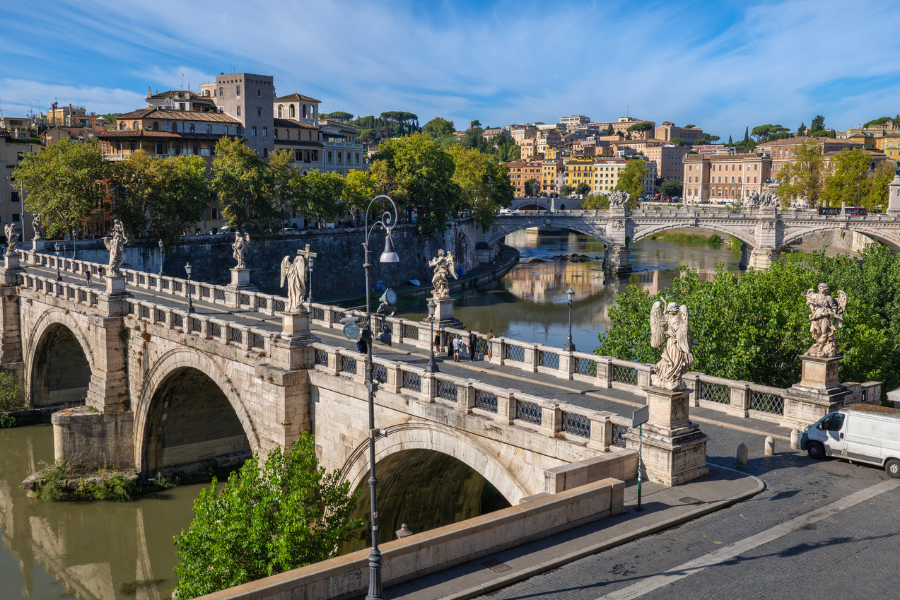 Ponte Sant'Angelo in Rome